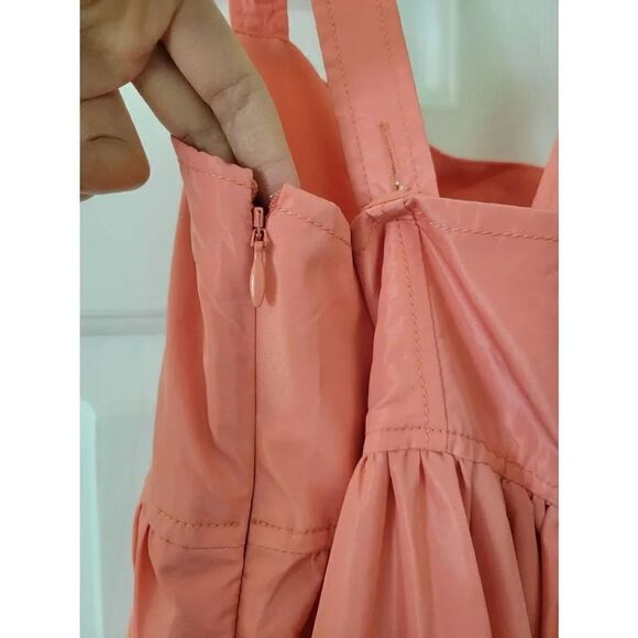 J. crew Tiered maxi dress in taffeta 8 NWOT - Picture 4 of 7